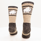 Bison Socks - Dark Slate